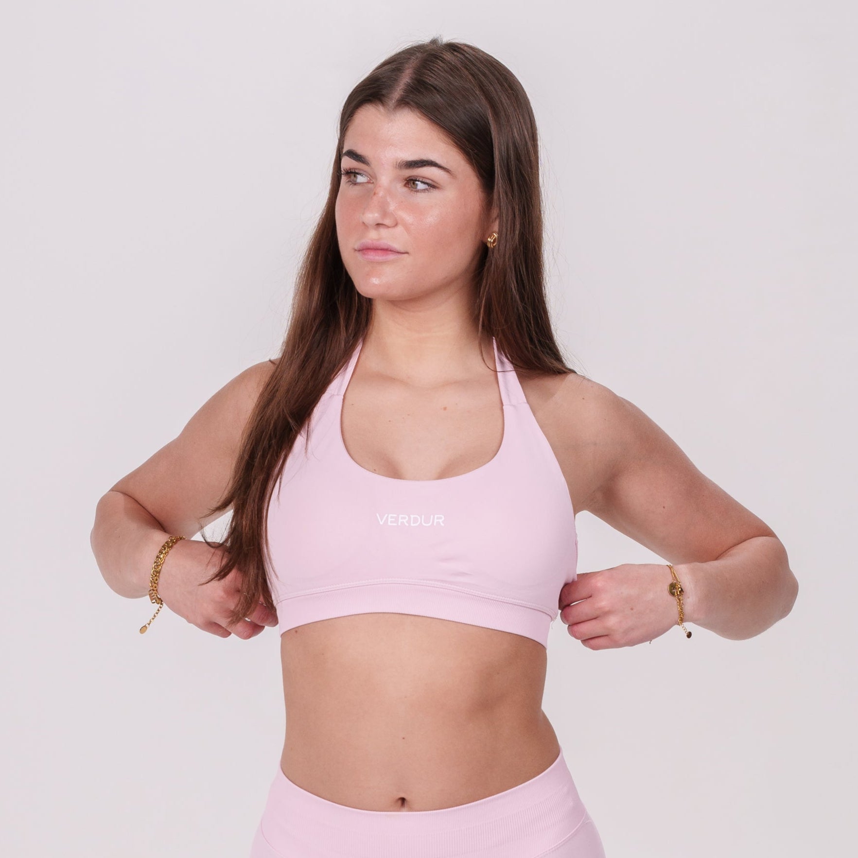 Empower Sports Bra – Blush