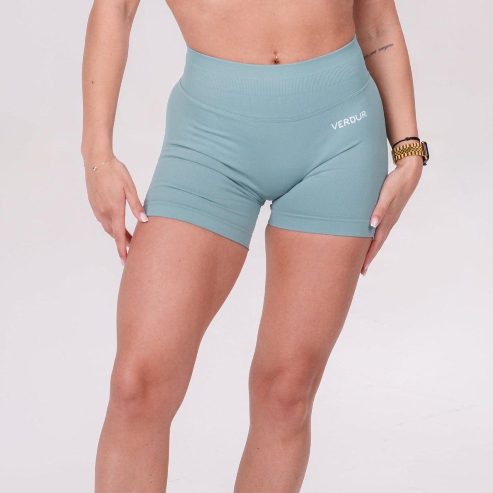 Empower Short – Mint Sky