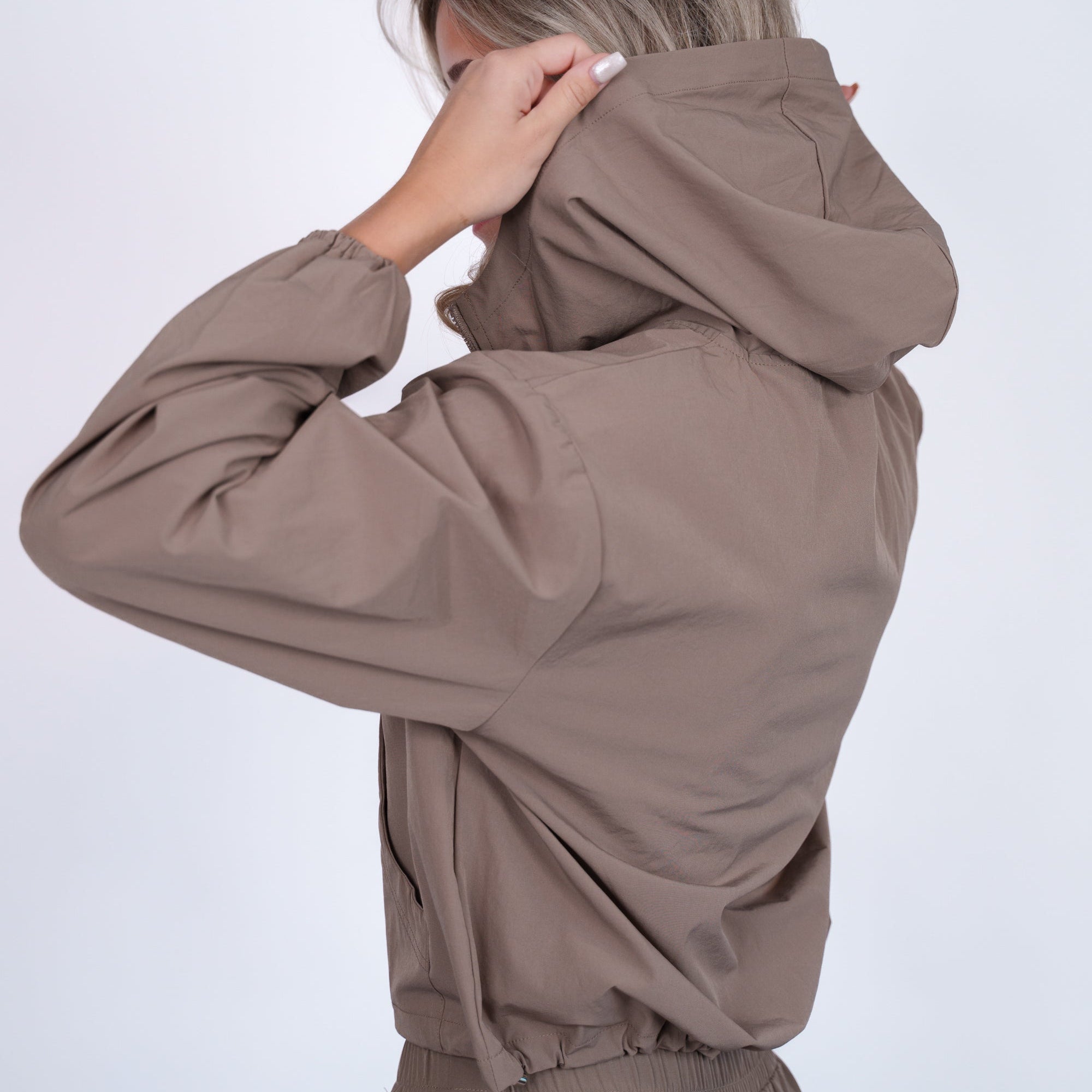 Running Jacket - Taupe