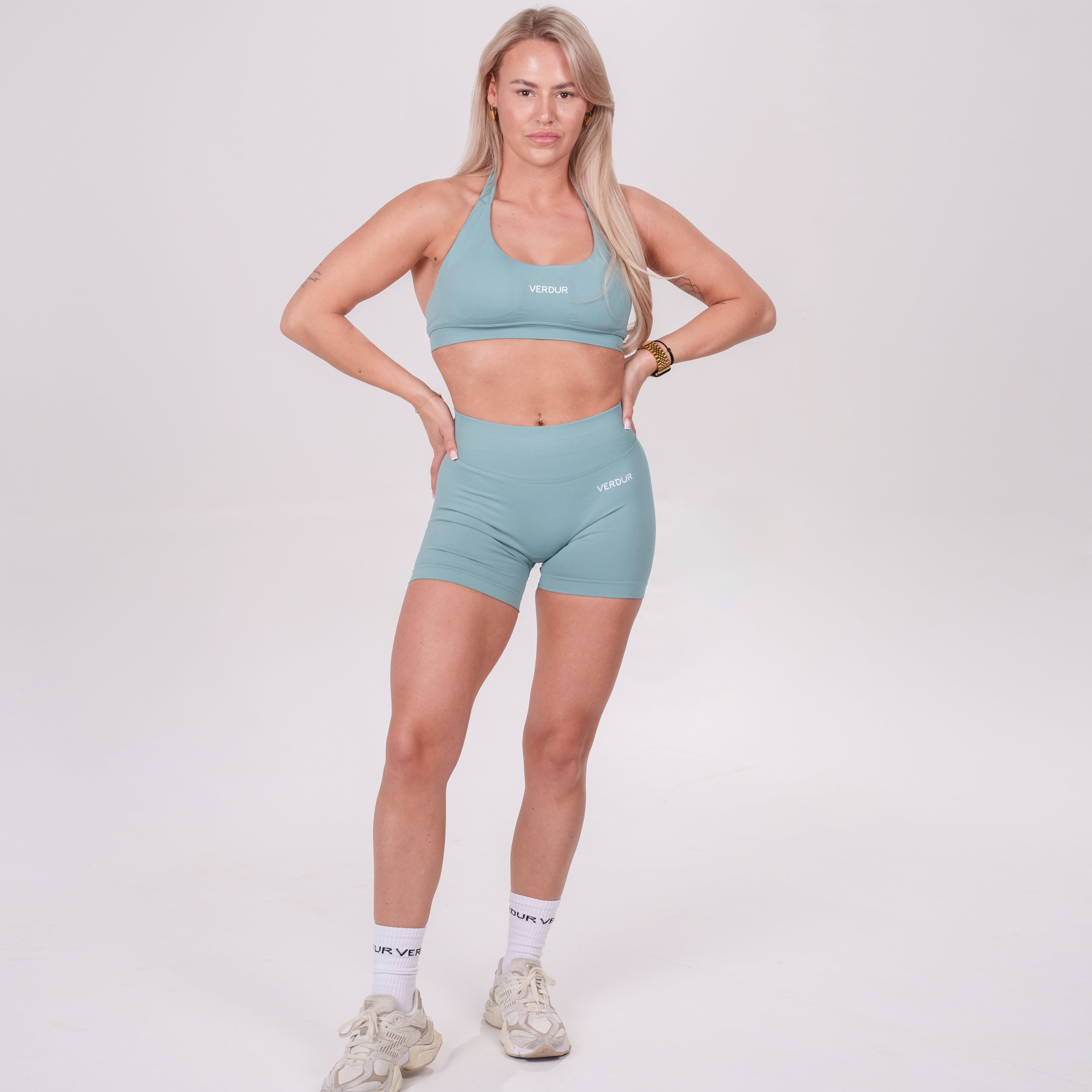 Empower Short – Mint Sky